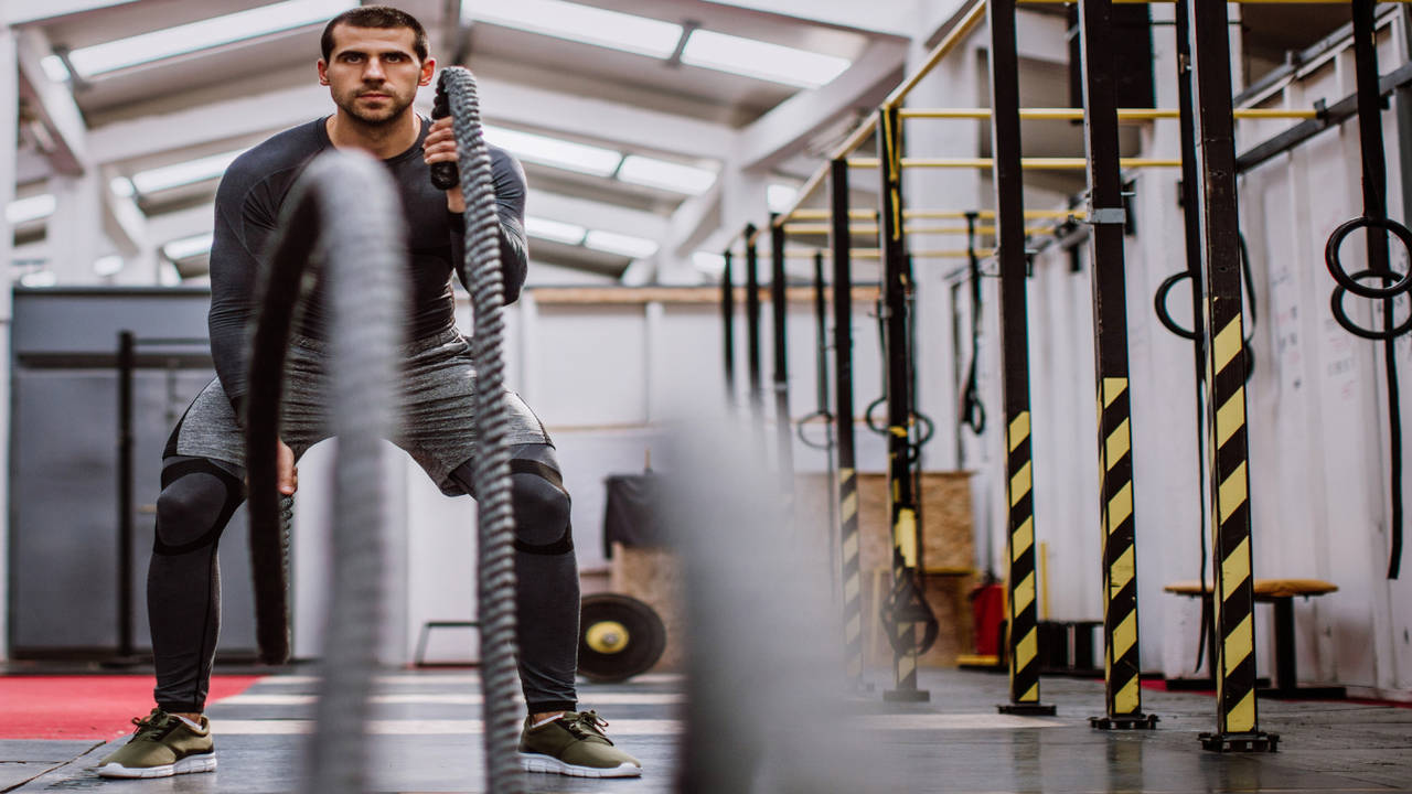 This Battle Rope Workout Is Beginner-Friendly — but Not Easy