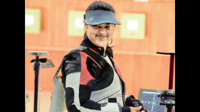 DAV's Zeena Khitta secures gold in 10m air rifle event