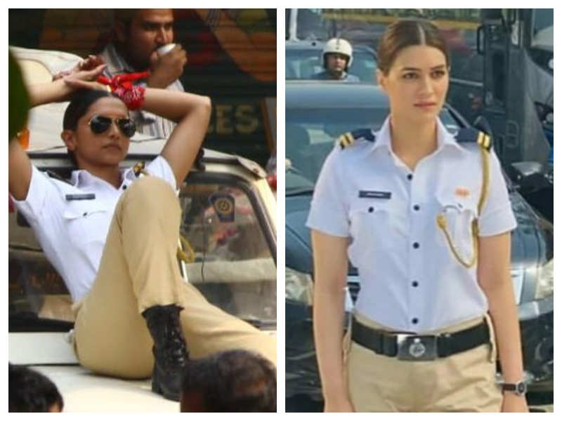 After Deepika Padukone, Kriti Sanon rocks the cop avatar ...