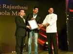 Best Rajasthani - Rahul Singh gives away the award to Prem Singh Sengar and Prem Singh of Dhola Maru