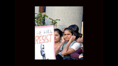 Bengaluru: Students collective protests in silence