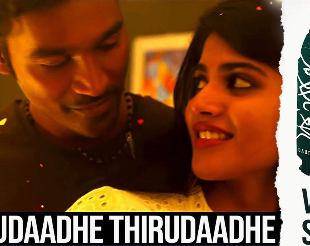
Watch: Dhanush and Megha Akash's hit Tamil song 'Thirudaadhe Thirudaadhe'
