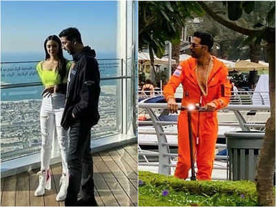 Unseen BTS pictures of Akshay Kumar and Kiara Advani from the sets of 'Laxmmi Bomb'
