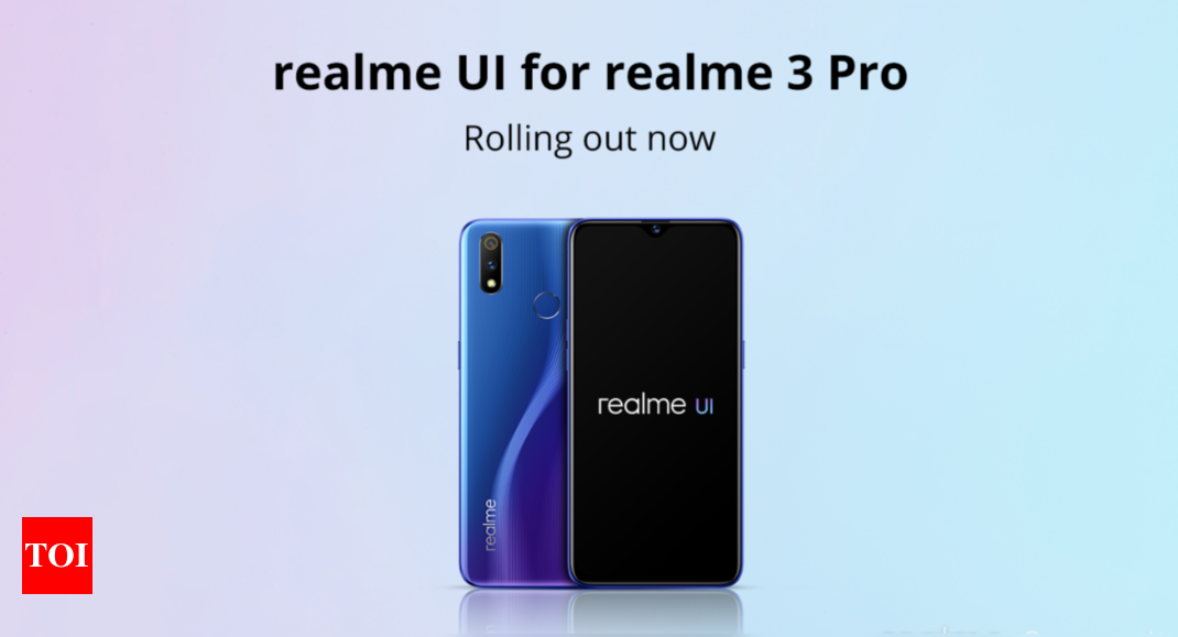 This is the first Realme smartphone to receive Android 10-based UI update -  Times of India