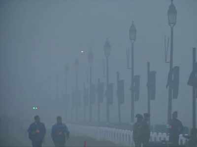 Dense fog envelopes Delhi