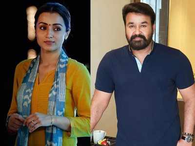 Trisha starts filming for Mohanlal’s Ram