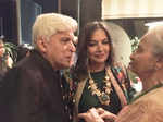 Unmissable candid moments of Farhan Akhtar with step-mom Shabana Azmi from Javed Akhtar’s b’day