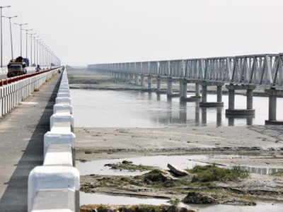 Bihar: New Kosi rail bridge to open soon | Patna News - Times of India