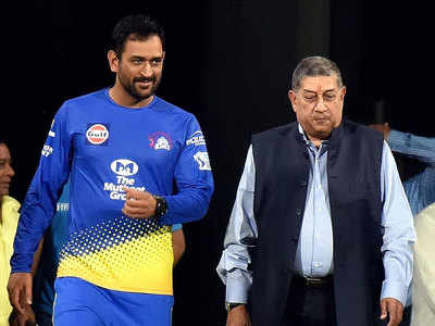 MS Dhoni will be retained by CSK in 2021: N Srinivasan | Cricket News -  Times of India