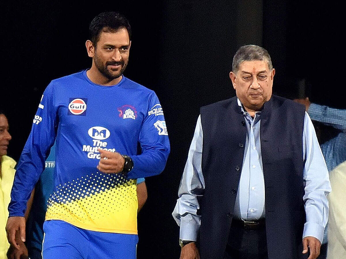 MS Dhoni will be retained by CSK in 2021: N Srinivasan | Cricket News - Times of India