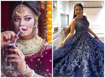 Wedding Kalakar Fashion on Instagram: “Princess vibes From dreamy pastel  lehenga with butterfl… | Fancy wedding dresses, Bridal dress fashion, Indian  bridal outfits