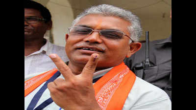 West Bengal: Dilip Ghosh denied entry to Nandigram