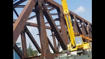 Kalyan: Girder for Patripool rail overbridge ready at Hyderabad firm