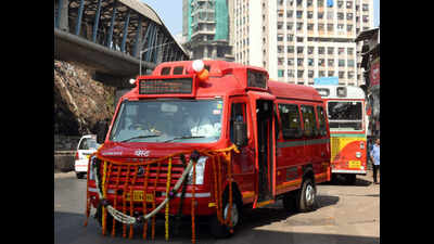 Two AC buses from Mumbai's Goregaon station