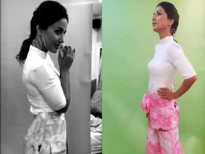 Hina Khan is all set to enter Bigg Boss 13 shares her new look