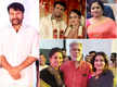 
Mammootty, Mohanlal, Kavya, Annie, Nadia Moidu, Lissy and several other Mollywood celebrities attend Maniyanpilla Raju's son's wedding reception
