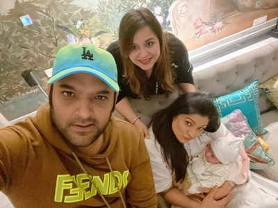 Singer Richa Sharma meets Kapil Sharma, Ginni and his newborn daughter Anayra; see pics