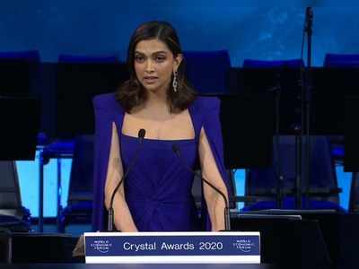Videos: Deepika Padukone's speech on depression, stress and mental health at the World Economic Forum 2020 deserves all your attention