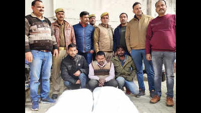 UP: Three held with ganja worth Rs 6 lakh in Mirzapur