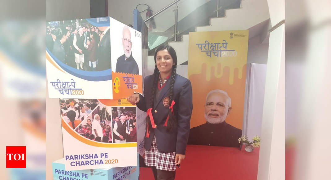 Kv Student From Bengaluru Anchors Pm Modi S Pariksha Pe Charcha Bengaluru News Times Of India