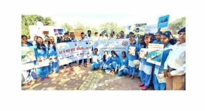 Students create road safety awareness