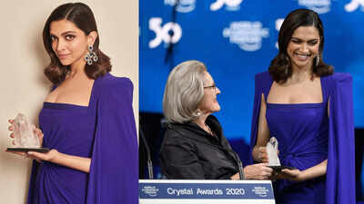 Deepika Padukone honoured with the Crystal Award at World Economic Forum in Davos, quotes Martin Luther King in her moving speech on mental health