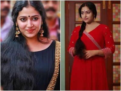 These pictures of Anusithara proves that Anarkali kurtas are great for all occasions