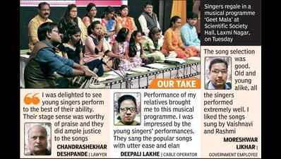 Evergreen Hindi, Marathi songs leave music lovers spellbound