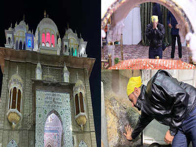 Gippy Grewal’s Pakistan trip: Punjabi artist pays homage at Gurudwara Panja Sahib