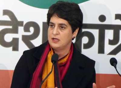 Priyanka Gandhi to lead Congress movement in UP on farmers' issue