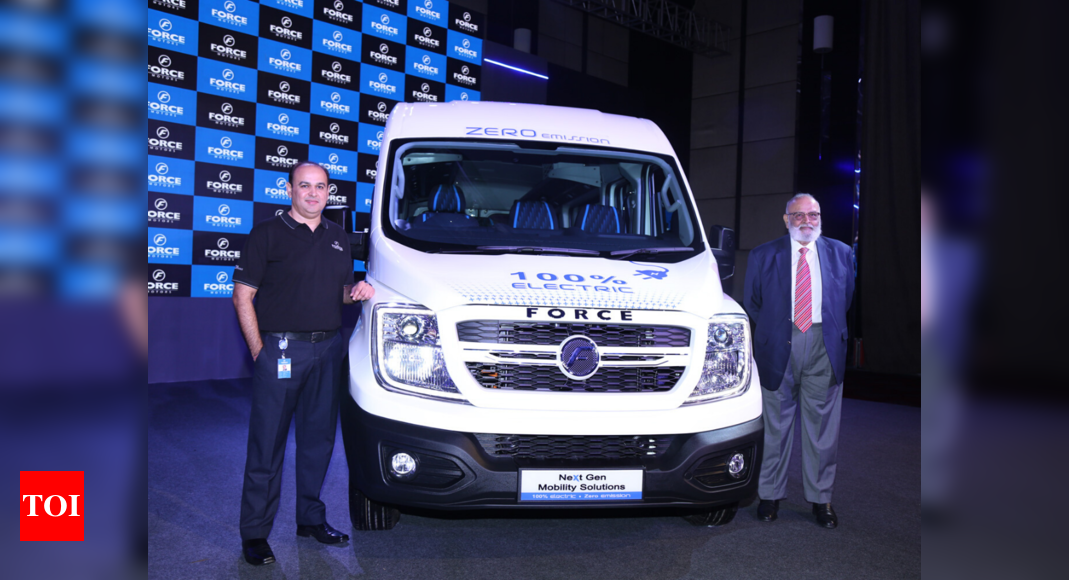 Force Motors to launch 12-15 seater van in India - Times of India