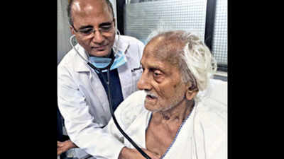 At 87, he’s the oldest from Kolkata to have angioplasty