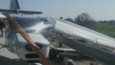 Aircraft makes emergency landing on Eastern Peripheral Expressway
