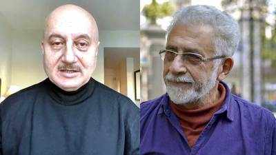 After 'sycophant, clown' comment by Naseeruddin Shah, Anupam Kher hits back accusing actor of using 'external substance'