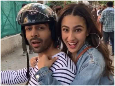 'Love Aaj Kal': Kartik Aaryan asks Sara Ali Khan, 'Helmet Kahaan Hain, Madam', actress' hilarious reply is unmissable