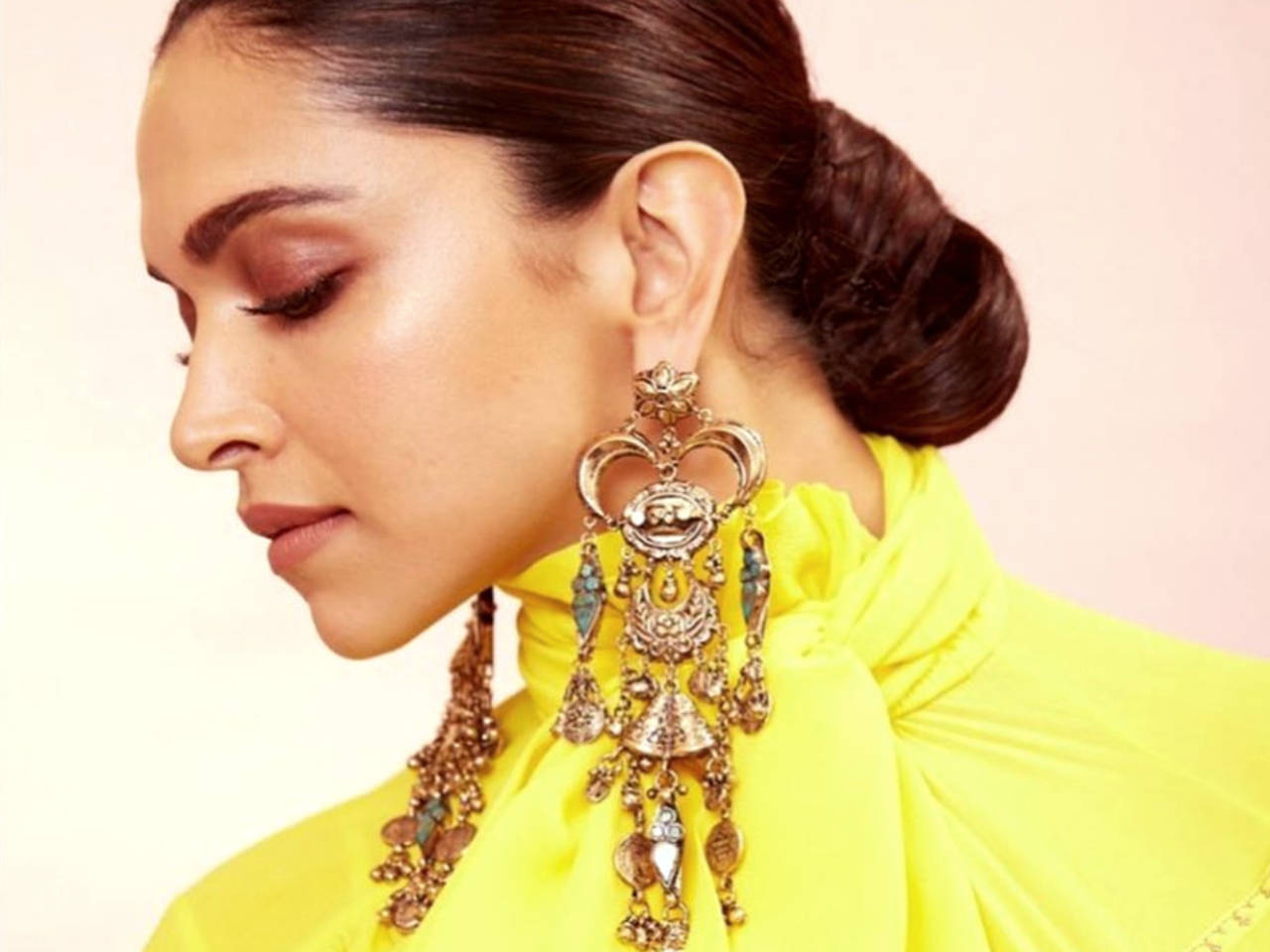 10 gorgeous and luxe earrings of Deepika Padukone that can glam up any  outfit - Times of India