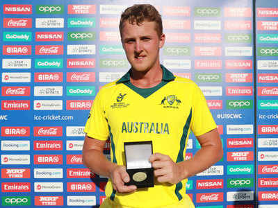 U 19 World Cup Australia Edge Past England By Two Wickets Cricket News Times Of India