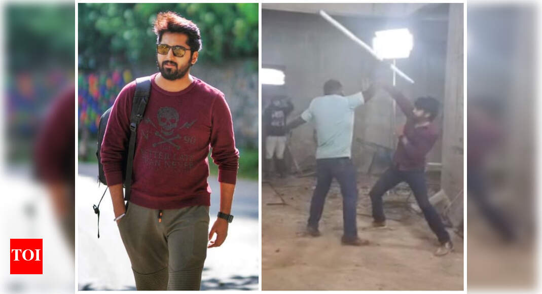 Pookkalam Varavayi fame Arun Raghav flaunts his combat skills; watch ...