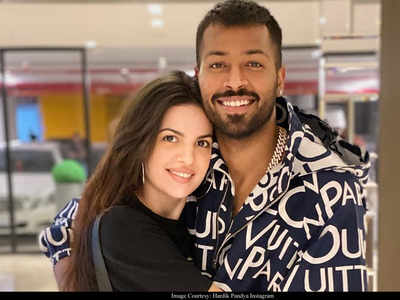 Hardik Pandya posts a loved-up picture with fiancé Natasha