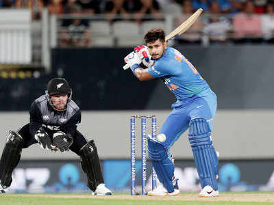 India Vs New Zealand 1st T20i Highlights Shreyas Iyer Kl Rahul