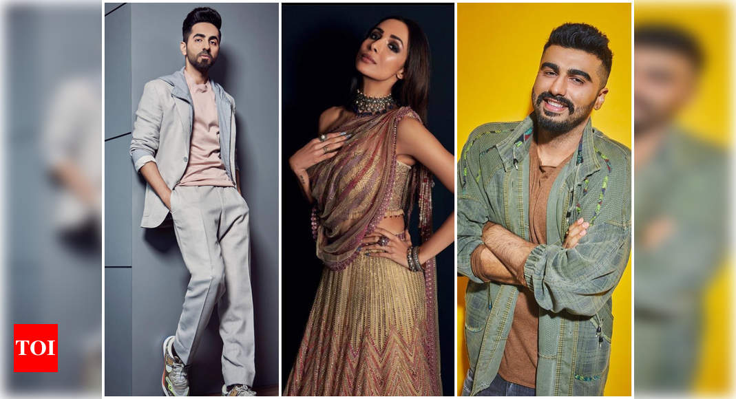 Ayushmann Khurrana, Malaika Arora To Arjun Kapoor; B-town Celebs Take ...