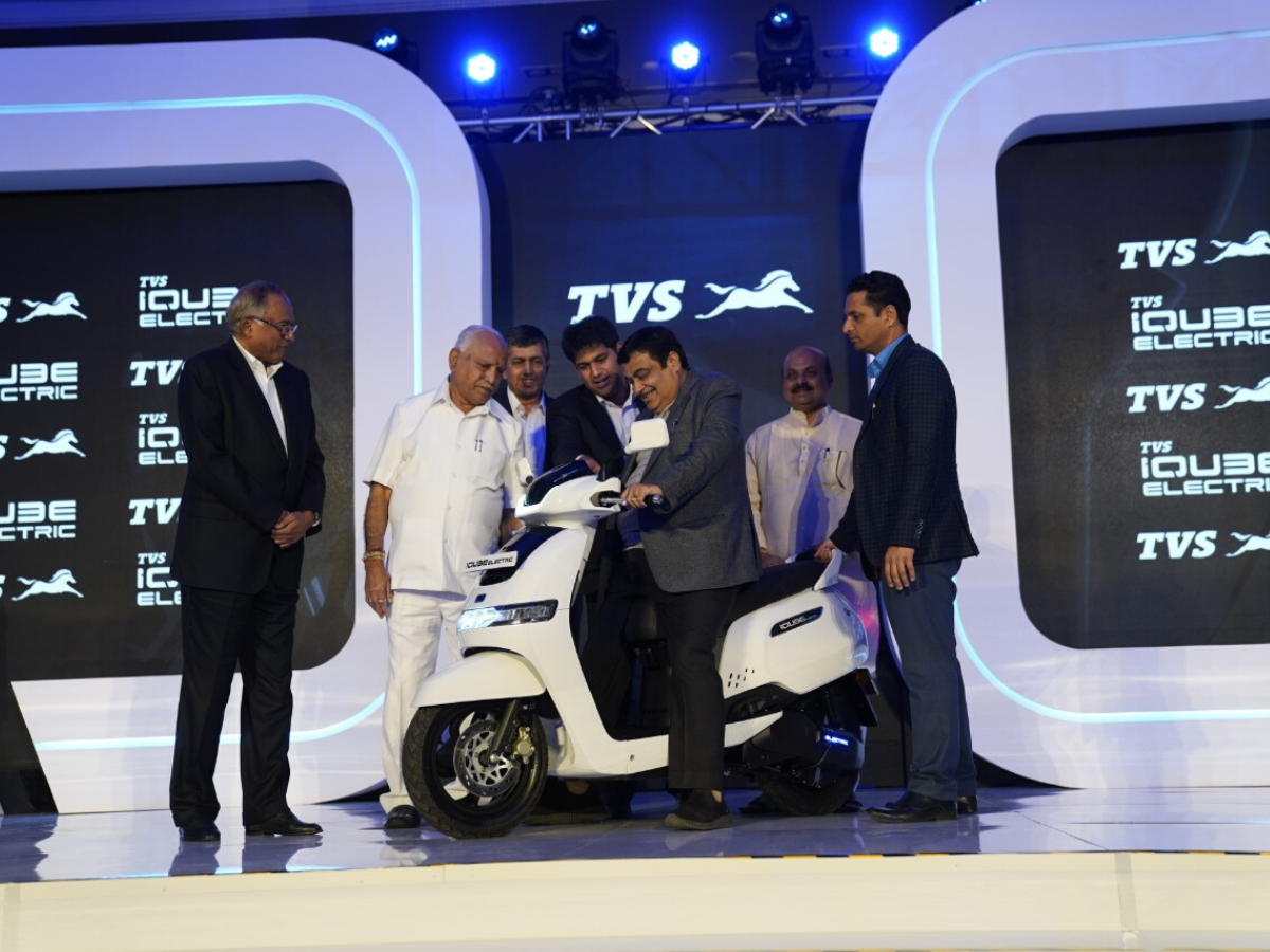 tvs iqube launch