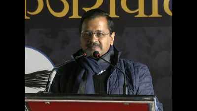 Save Constitution, urges Delhi CM Arvind Kejriwal while reading Preamble