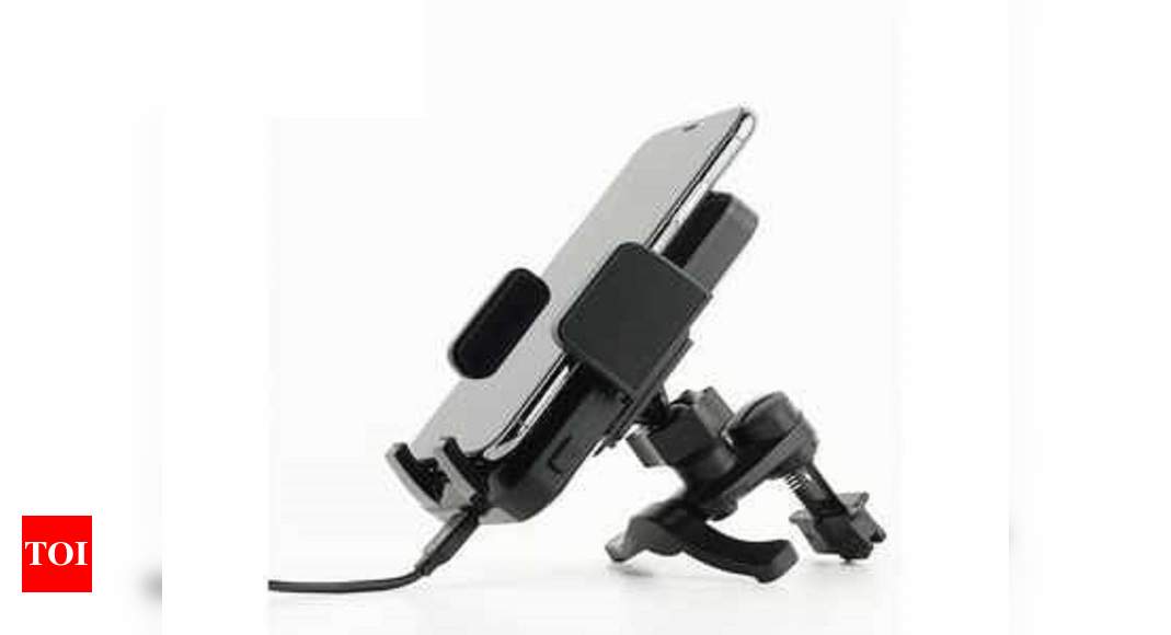 bike mobile holder with charger waterproof