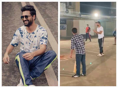 Watch: Vicky Kaushal’s annual cricket game with his childhood friends will give you some serious friendship goals!