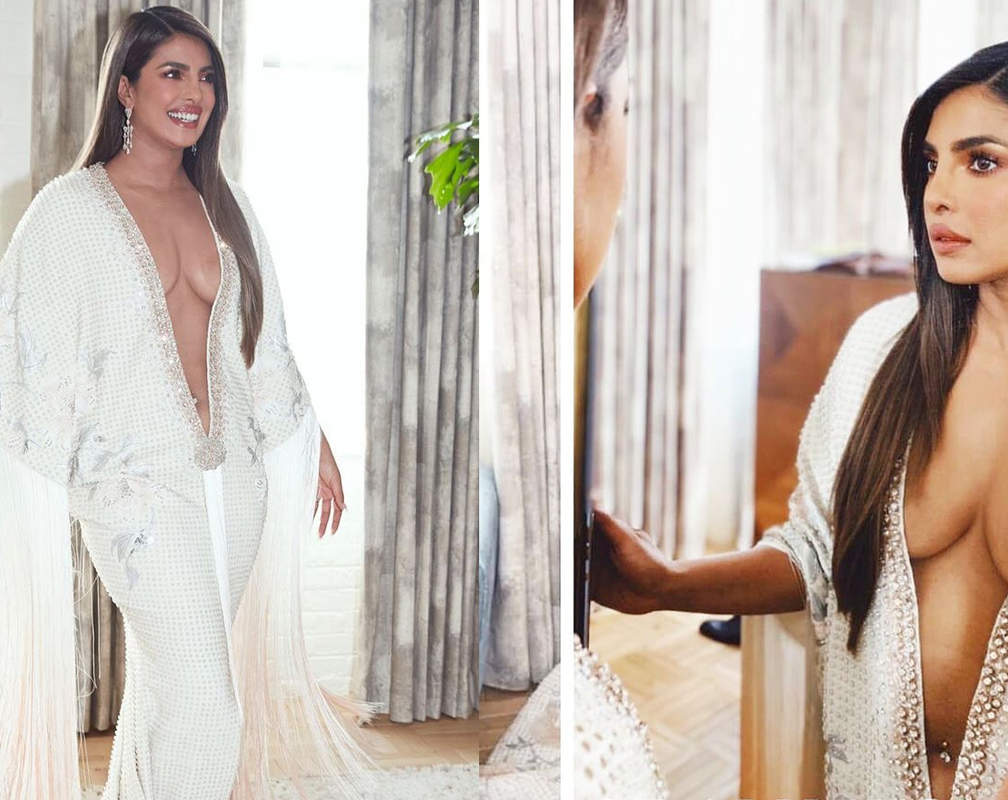 
Priyanka Chopra arrives at the 2020 Grammy Awards in a navel-grazing gown with plunging neckline, honours Kobe Bryant in a heartfelt way

