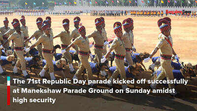 Glimpses from Bengaluru’s Republic day parade