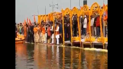 Ganga Yatra begins from Ballia