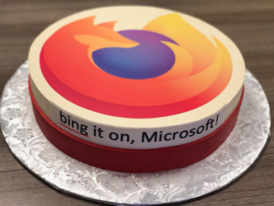 Why Google, Mozilla sent cakes to Microsoft