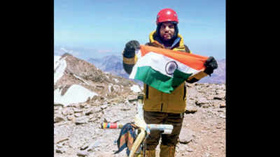 Youth from Telangana scales Mt. Aconcagua